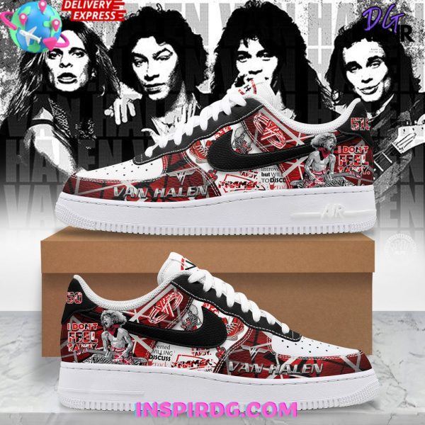 Van Halen Air Low-Top Sneakers Shoes For Men And Women