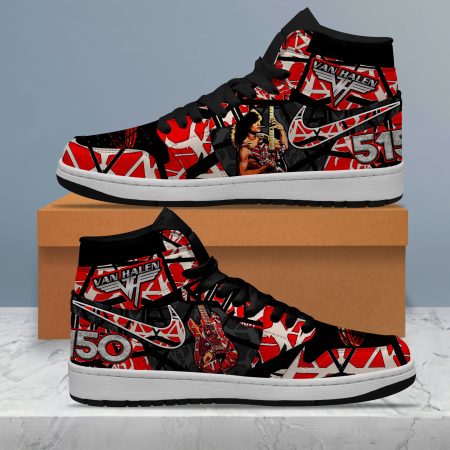 Van Halen AJ1 High Sneakers Shoes For Men And Women