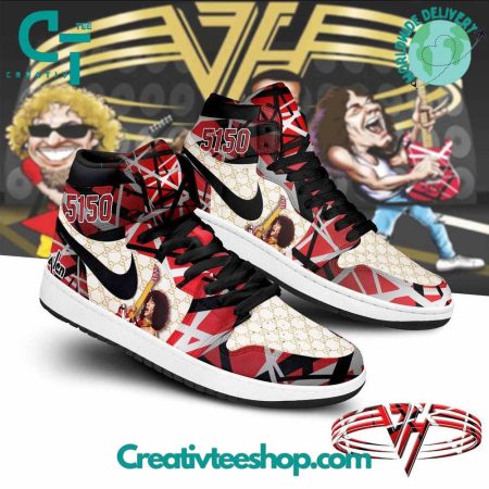Van Halen  AJ1 High Sneakers Shoes For Men And Women