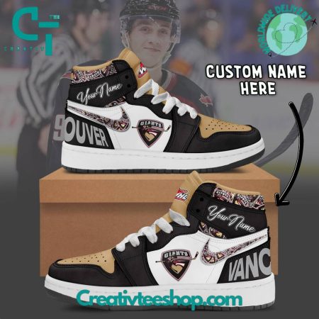 Vancouver Giants  AJ1 High Sneakers Shoes For Men And Women