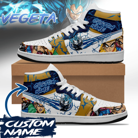 Vegeta AJ1 High Sneakers Shoes For Men And Women