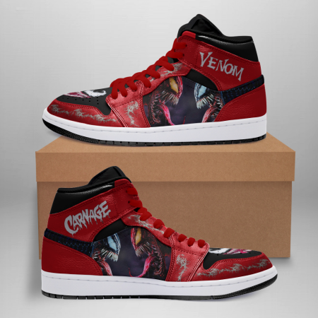 Venom AJ1 High Sneakers Shoes For Men And Women