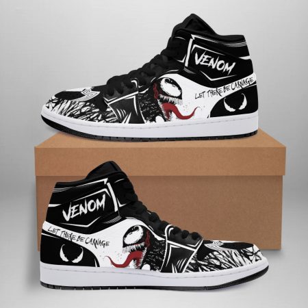 Venom AJ1 High Sneakers Shoes For Men And Women