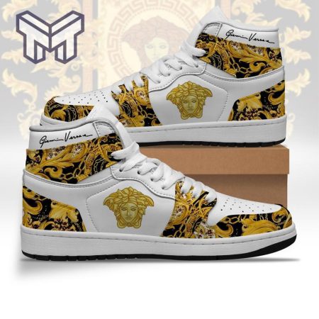 Versace AJ1 High Sneakers Shoes For Men And Women