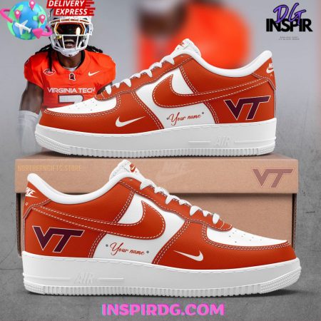 Virginia Tech Hokies Air Low-Top Sneakers Shoes For Men And Women