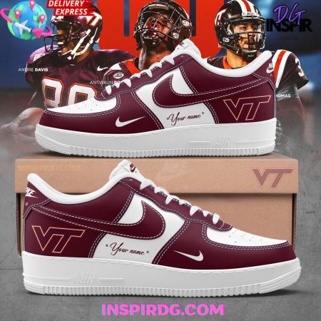 Virginia Tech Hokies Air Low-Top Sneakers Shoes For Men And Women