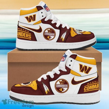 Washington Commanders AJ1 High Sneakers Shoes For Men And Women