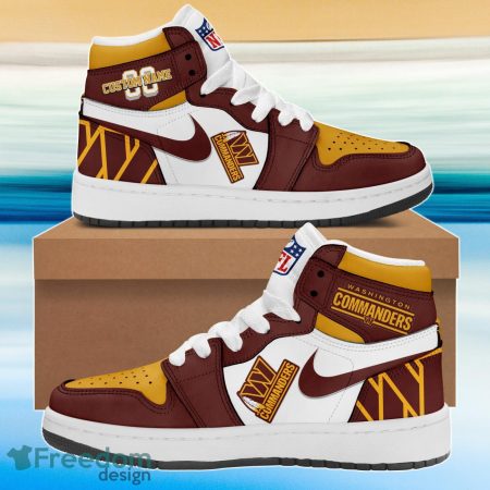 Washington Commanders AJ1 High Sneakers Shoes For Men And Women