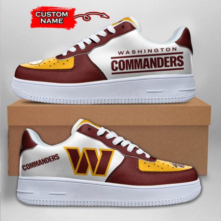 Washington Commanders NFL Air Low-Top Sneakers Shoes For Men And Women