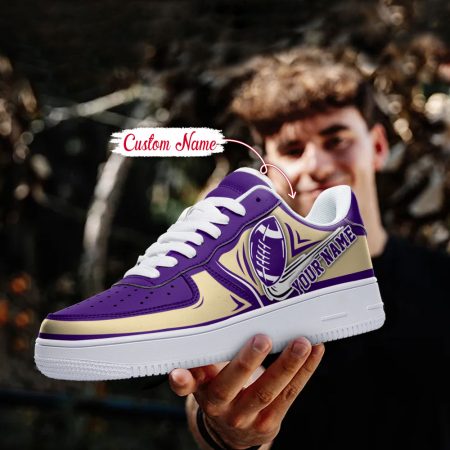 Washington Huskies NCAA Air Low-Top Sneakers Shoes For Men And Women