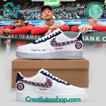 Washington Nationals Air Low-Top Sneakers Shoes For Men And Women