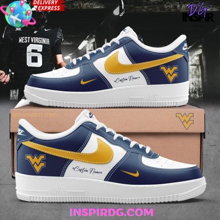 West Virginia Mountaineers Air Low-Top Sneakers Shoes For Men And Women