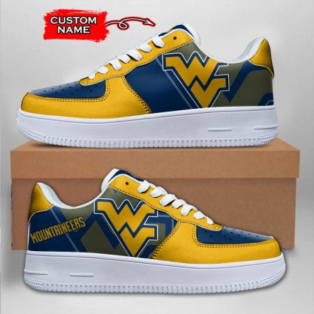 West Virginia Mountaineers NCAA Air Low-Top Sneakers Shoes For Men And Women