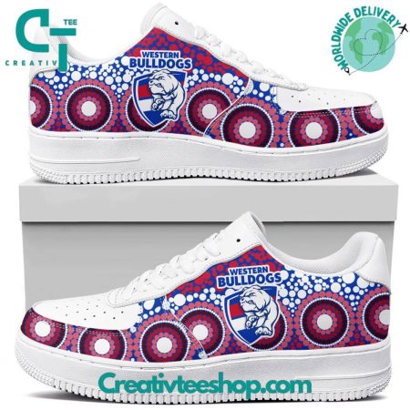 Western Bulldogs Air Low-Top Sneakers Shoes For Men And Women