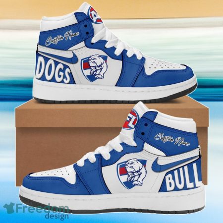 Western Bulldogs AJ1 High Sneakers Shoes For Men And Women