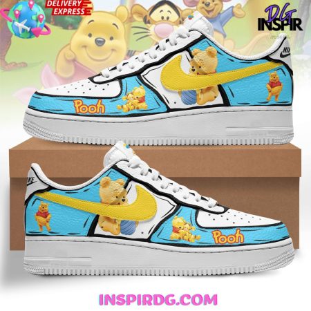 Winnie Pooh Bear Air Low-Top Sneakers Shoes For Men And Women