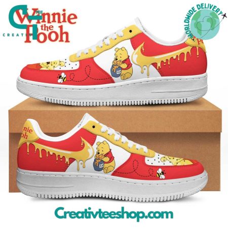 Winnie The Pooh  Air Low-Top Sneakers Shoes For Men And Women