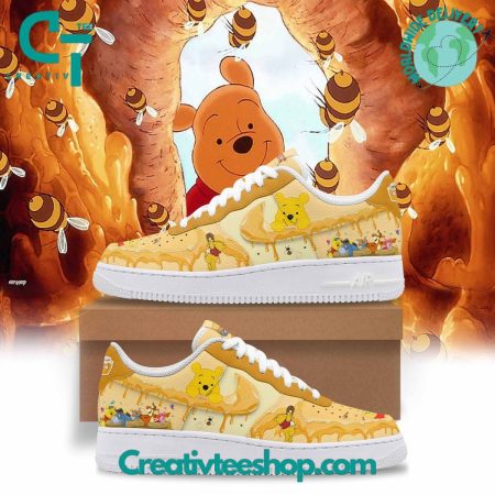 Winnie The Pooh Air Low-Top Sneakers Shoes For Men And Women