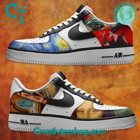 Works of Art  Air Low-Top Sneakers Shoes For Men And Women