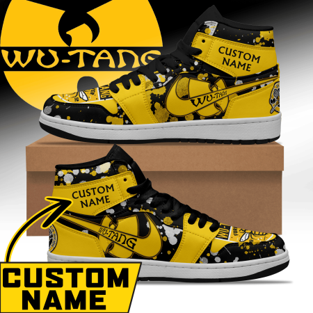 Wu Tang Clan AJ1 High Sneakers Shoes For Men And Women