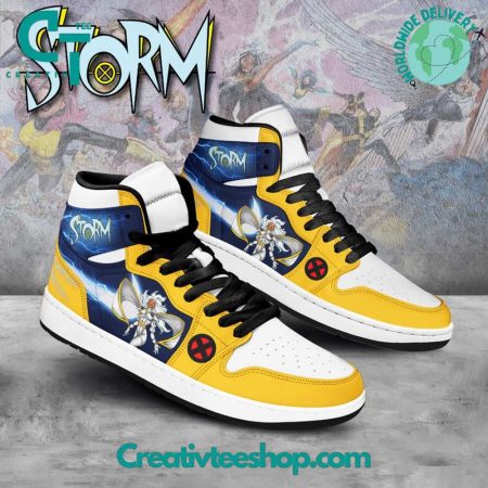 X-Men Storm  AJ1 High Sneakers Shoes For Men And Women