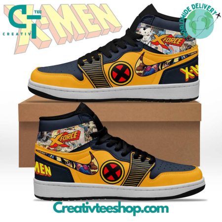 X-Men X-Force  AJ1 High Sneakers Shoes For Men And Women