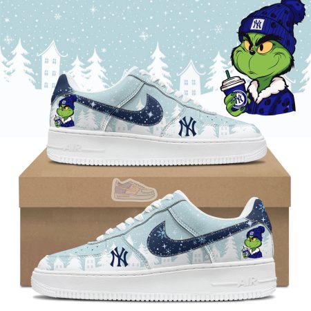 Yankees Grinchmas Air Low-Top Sneakers Shoes For Men And Women