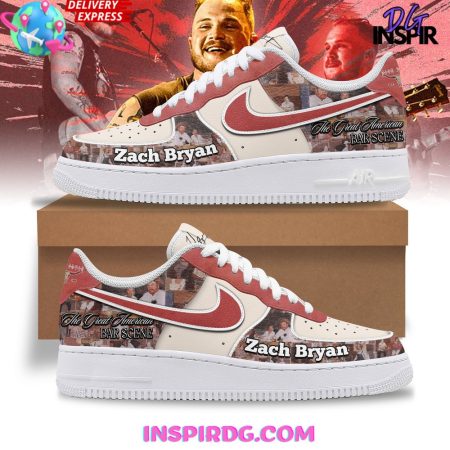 Zach Bryan Air Low-Top Sneakers Shoes For Men And Women