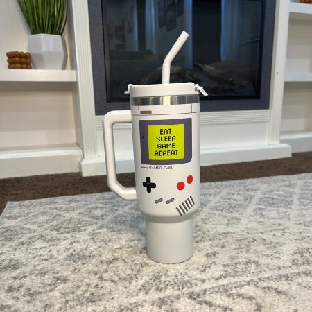 Gamer Boy Custom  Quencher 40oz Stainless Steel Tumbler HG