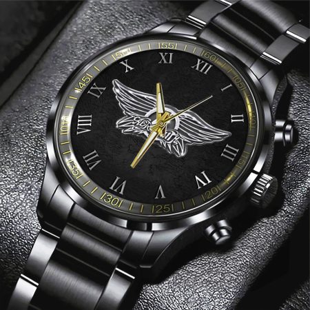 Aerosmith Black Stainless Steel Watch Gift For Fan