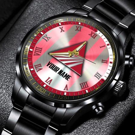 AGCO Tractor Personalized Black Hand Watch Gift For Fans