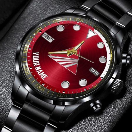 AGCO Tractor Personalized Black Hand Watch Gift For Fans