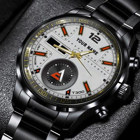 Allis Chalmers Tractor Personalized Black Hand Watch Gift For Fans
