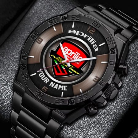Aprilia Motorcycles Personalized New Stainless Steel Hand Watch For Fans