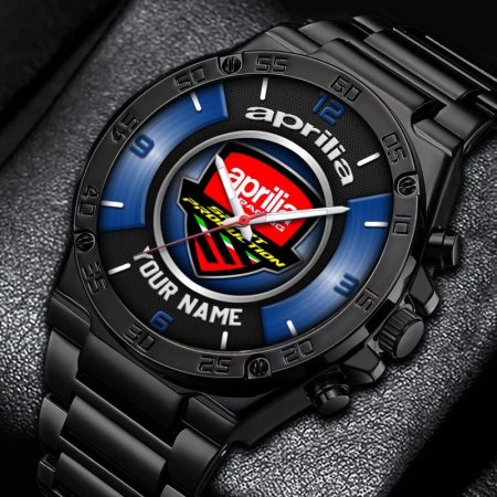 Aprilia Motorcycles Personalized New Stainless Steel Hand Watch For Fans