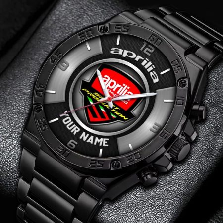 Aprilia Motorcycles Personalized New Stainless Steel Hand Watch For Fans