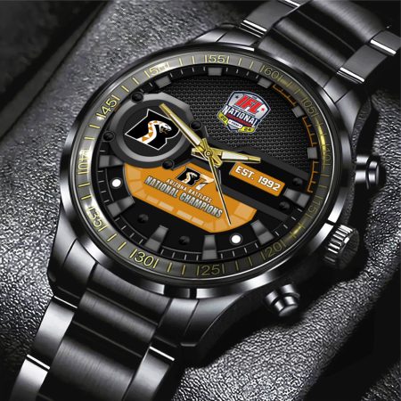 Arizona Rattlers IFL Black Stainless Steel Watch Gift For Fan