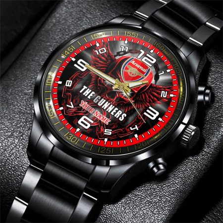 Arsenal EPL Personalized 3D Men Hand Watch Gift For Fans For Father