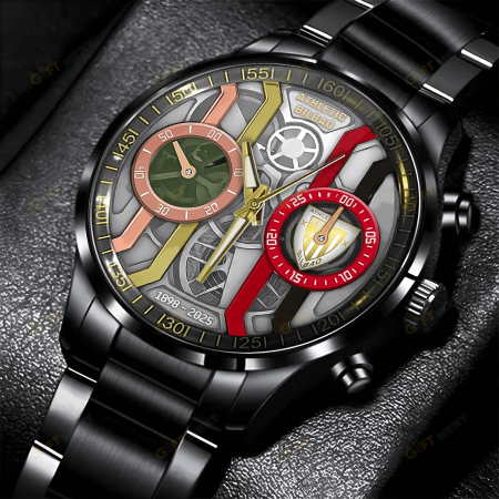 Athletic Bilbao La Liga Stainless Steel Watch Gift For Fan