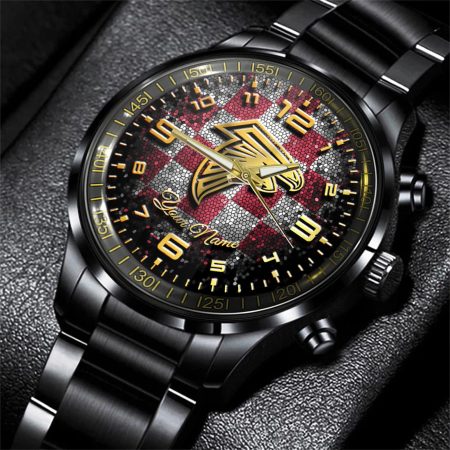 Atlanta Falcons NFL Personalized 3D Men Hand Watch Gift For Fans For Father