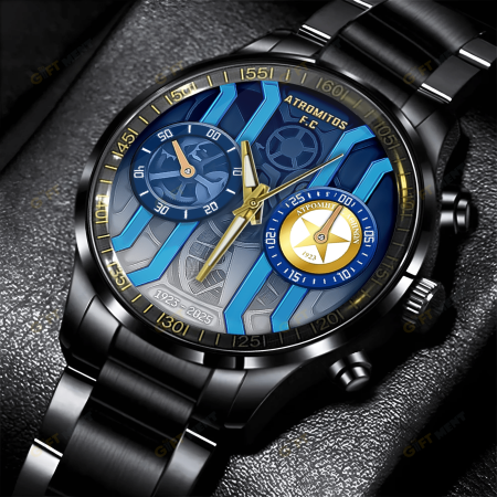 Atromitos F.C Super League Stainless Steel Watch Gift For Fan
