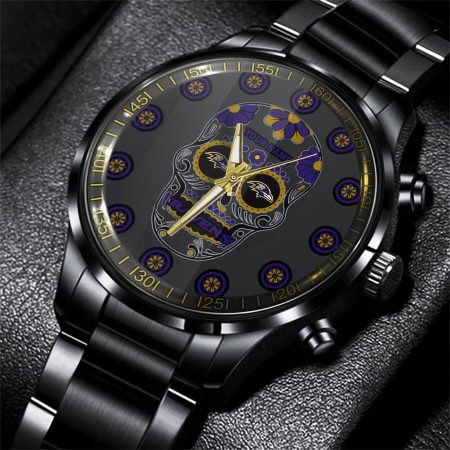 Baltimore Ravens NFL Men Hand Watch Personalized Gift For Fans