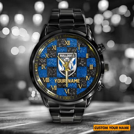 Bankstown Bulldogs NRL Customized Hand Watch For Fan