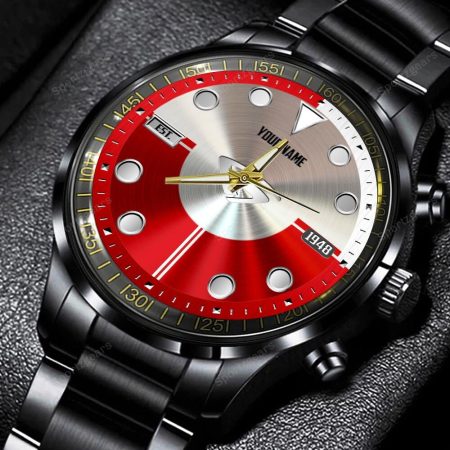 Belarus Tractor Personalized Black Hand Watch Gift For Fans