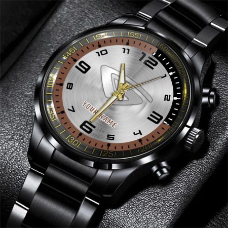 Belarus Tractor Personalized Black Stainless Steel Hand Watch For Fan