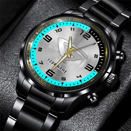 Belarus Tractor Personalized Black Stainless Steel Hand Watch For Fan