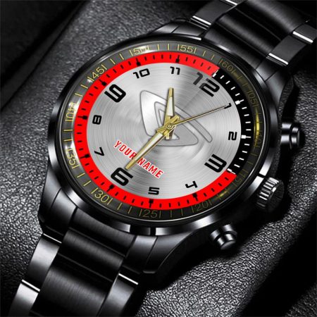 Belarus Tractor Personalized Black Stainless Steel Hand Watch For Fan
