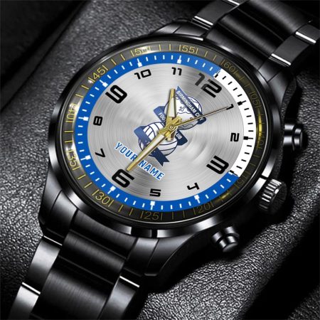 Birmingham City EFL Personalized Black Stainless Steel Hand Watch For Fan