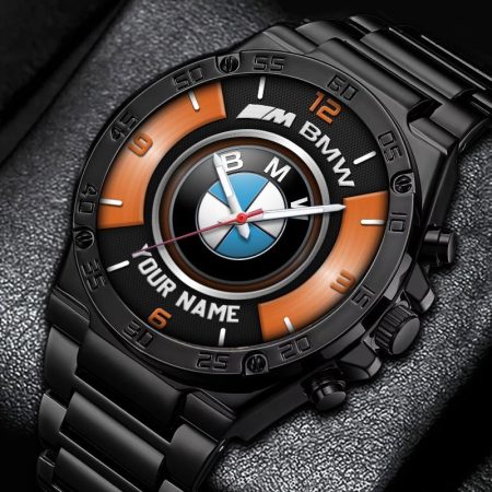 BMW M Car Personalized New Stainless Steel Hand Watch For Fans