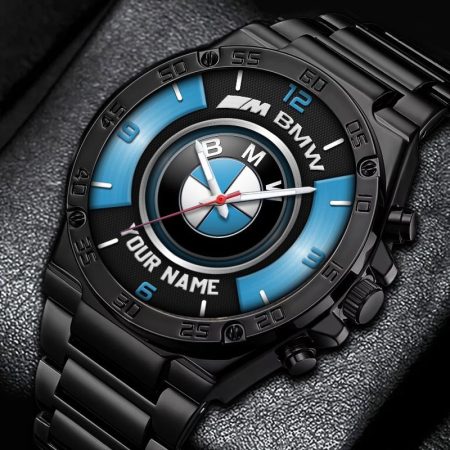 BMW M Car Personalized New Stainless Steel Hand Watch For Fans